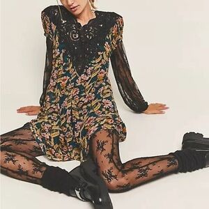 Free People Margot Printed Deess